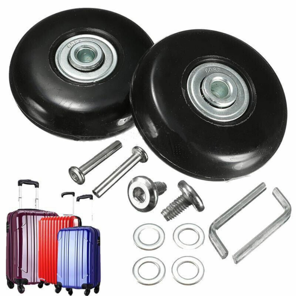 Kit de Reparación de Ruedas pa - Silent Replacement Luggage Wheels reseña y precio