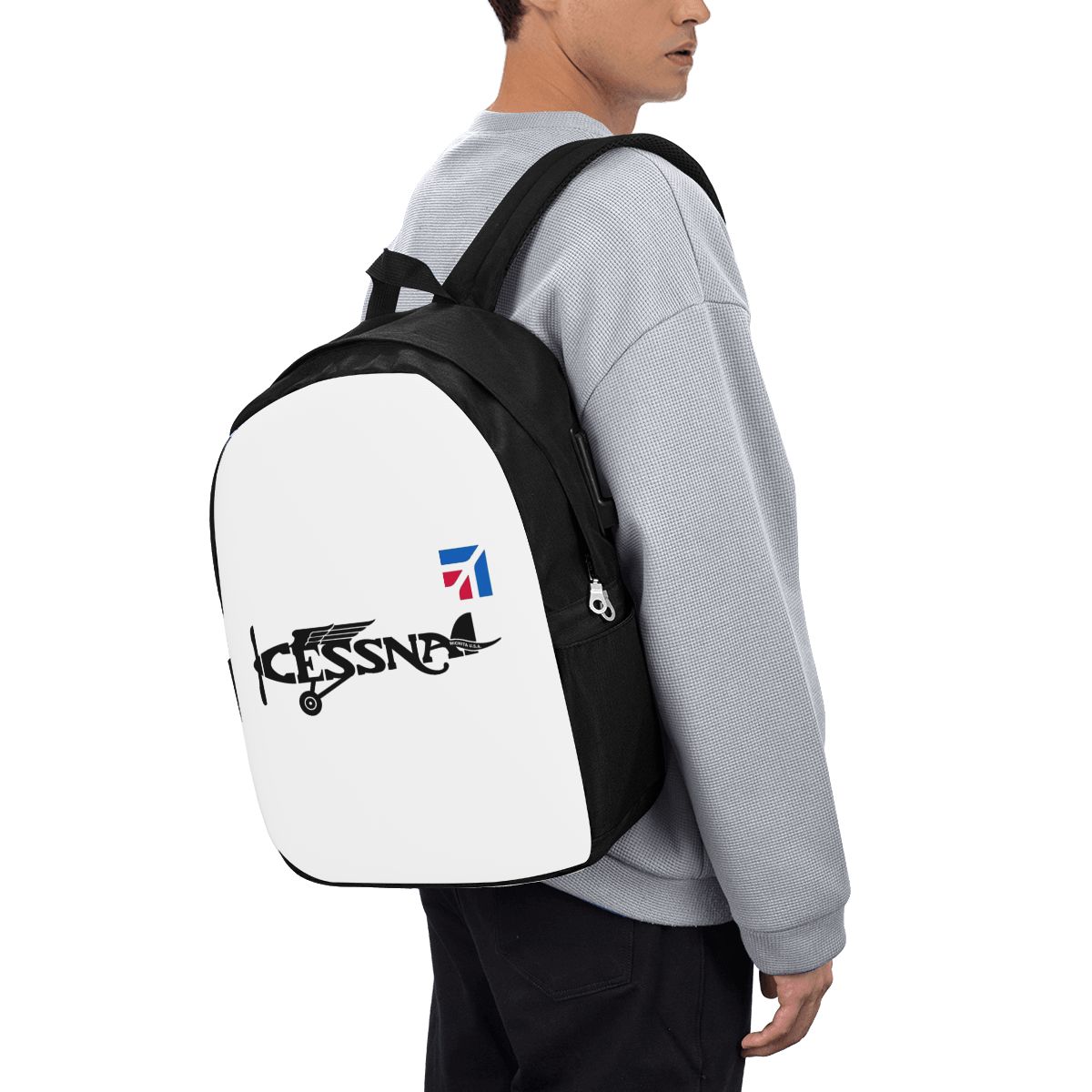 Mochila con logotipo de Cessna - Backpacks reseña y precio