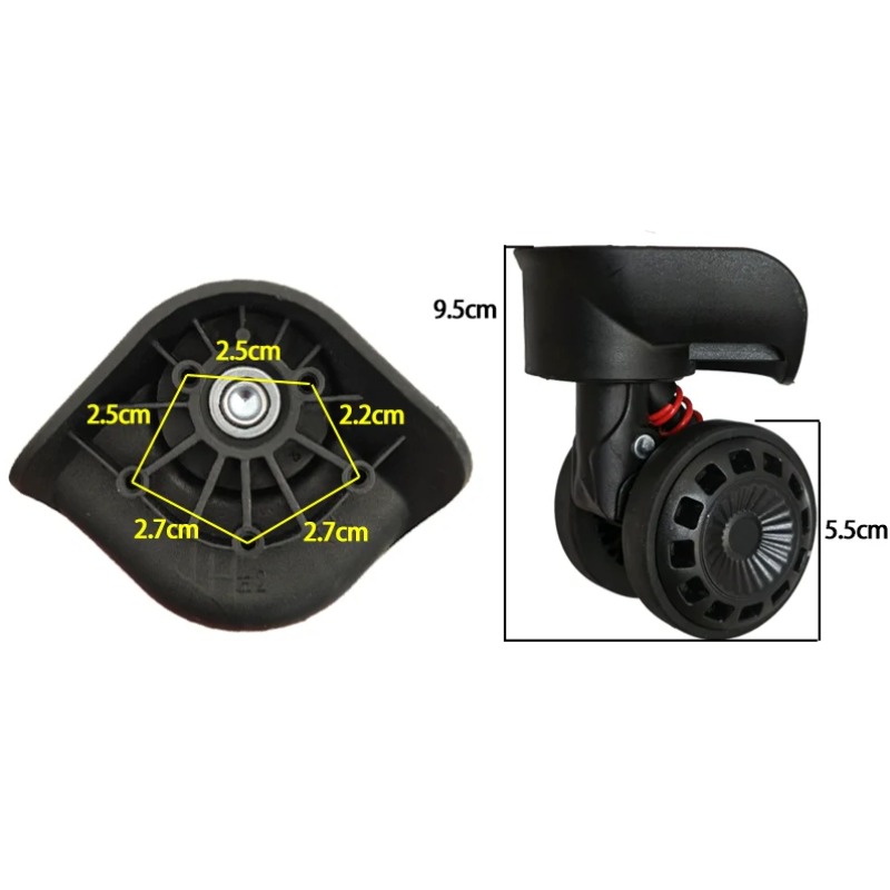 Rueda de Repuesto para Maleta, - Silent Replacement Luggage Wheels reseña y precio