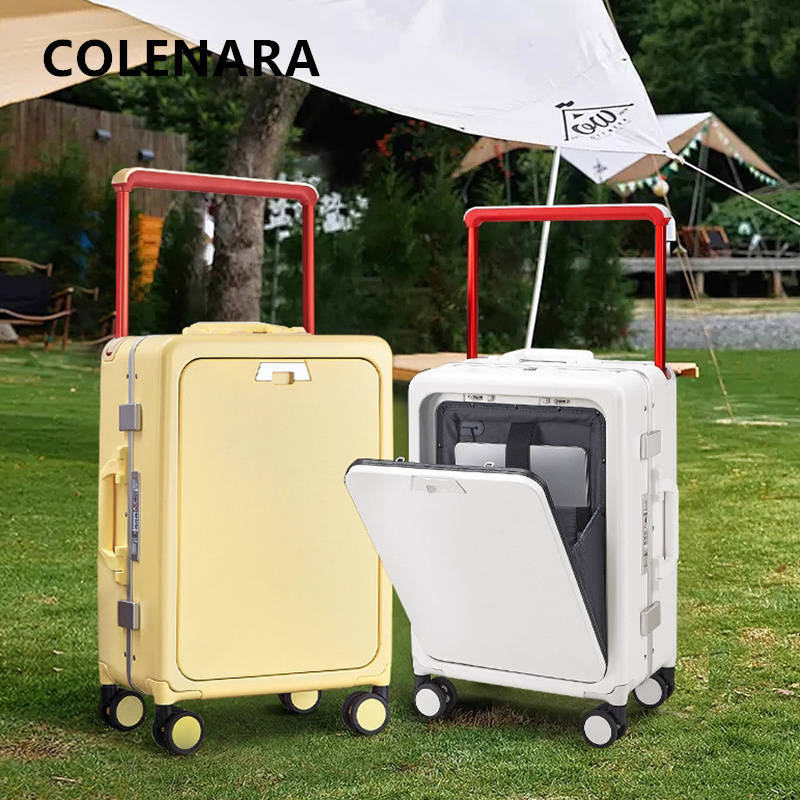 Maleta con Ruedas COLENARA con - Front Opening Laptop Luggage 24 Inch reseña y precio