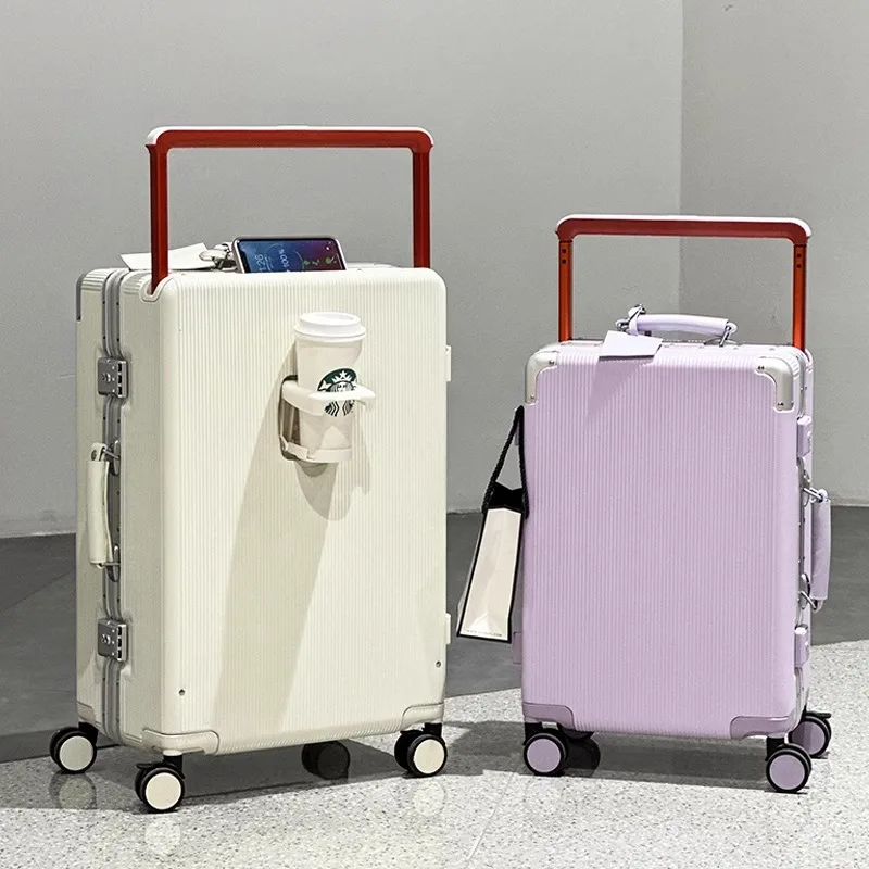 Maleta de viaje con marco de a - Aluminum Frame Carry On Luggage reseña y precio