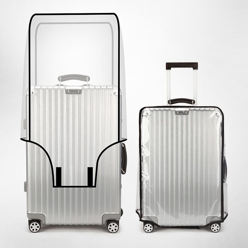 Protector de equipaje transpar - Luggage Protective Cover Transparent reseña y precio