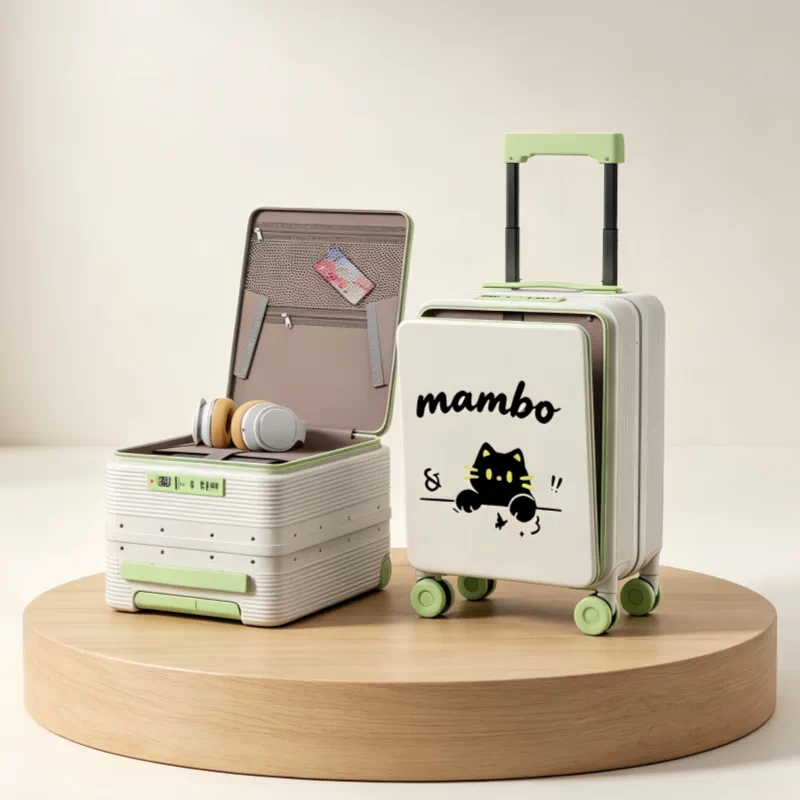 Maleta de Mano Mini de 16 Pulg - Aluminum Frame Carry On Luggage reseña y precio